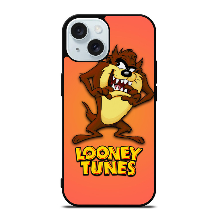 TAZMANIA LOONEY TUNES CARTOON iPhone 15 Case Cover
