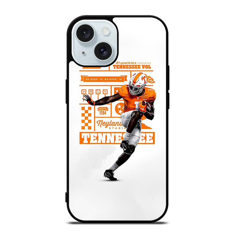 TENNESSEE VOLS FOOTBALL EST 1794 iPhone 15 Case Cover