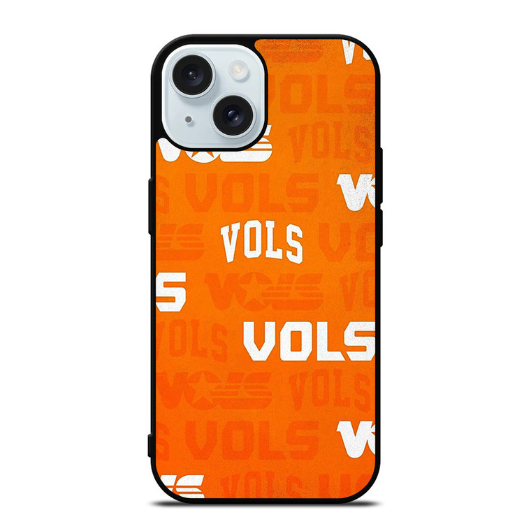 TENNESSEE VOLS FOOTBALL LOGO EMBLEM iPhone 15 Case Cover
