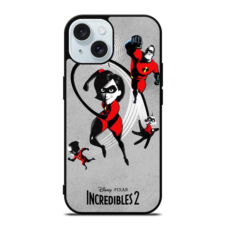 THE INCREDIBLES 2 DISNEY iPhone 15 Case Cover