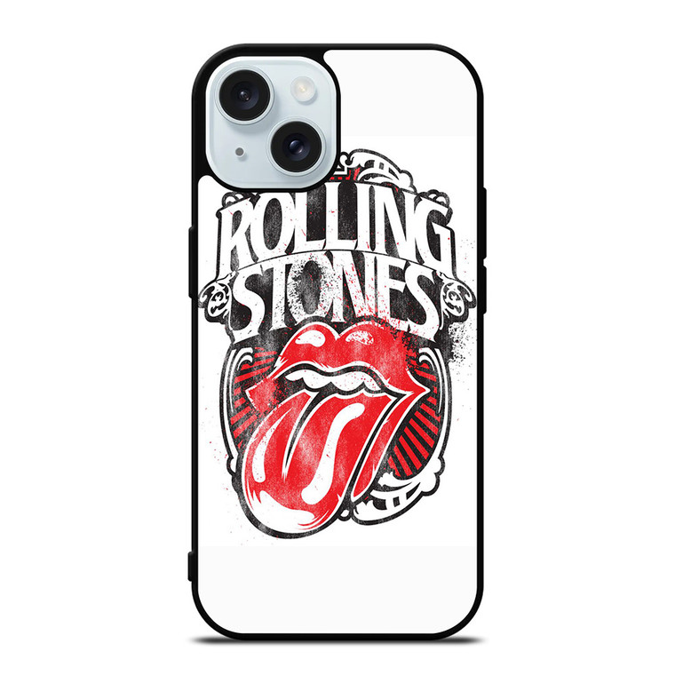 THE ROLLING STONES LOGO iPhone 15 Case Cover