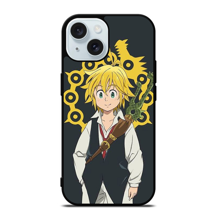 THE SEVEN DEADLY SINS MELIODAS ANIIME iPhone 15 Case Cover