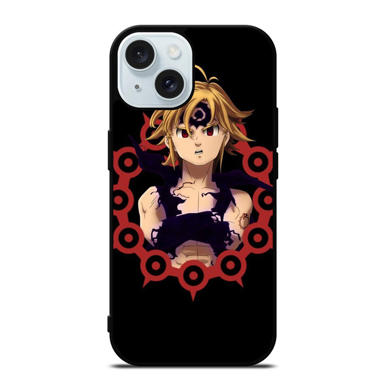 THE SEVEN DEADLY SINS MELIODAS NEW iPhone 15 Case Cover THE SEVEN DEADLY SINS MELIODAS NEW iPhone 15 Case Cover