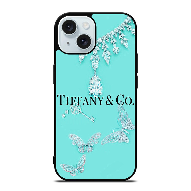 TIFFANY AND CO JEWELRY COLLECTION iPhone 15 Case Cover