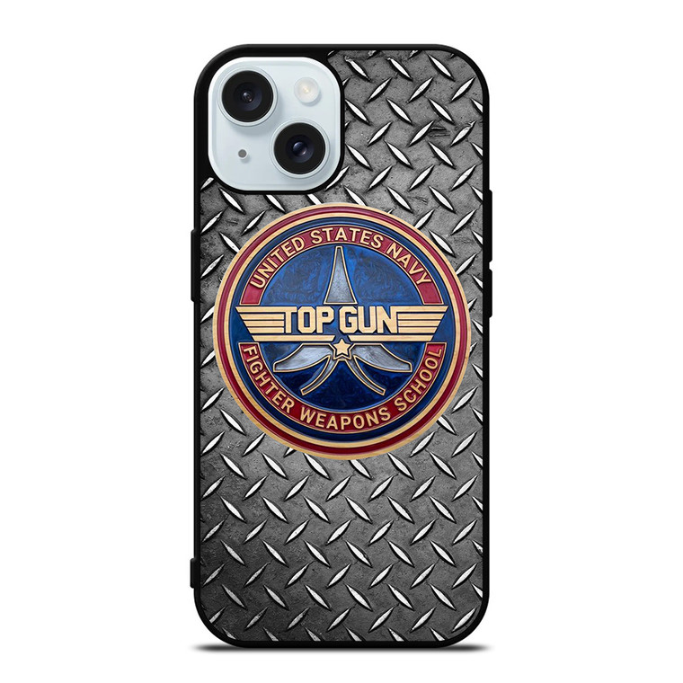 TOP GUN NAVY FIGHTER WEAPONS SCHOOL iPhone 15 Case Cover