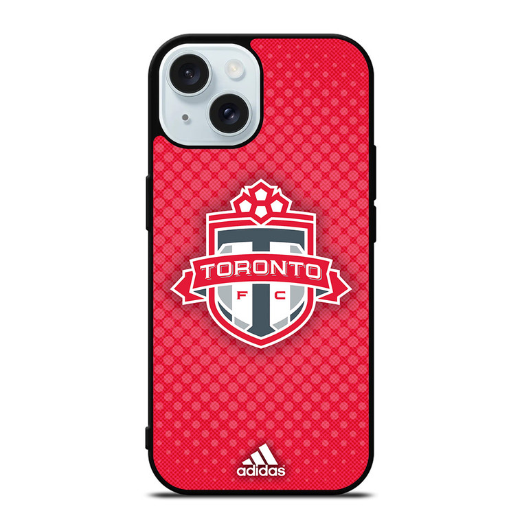 TORONTO FC SOCCER MLS ADIDAS iPhone 15 Case Cover