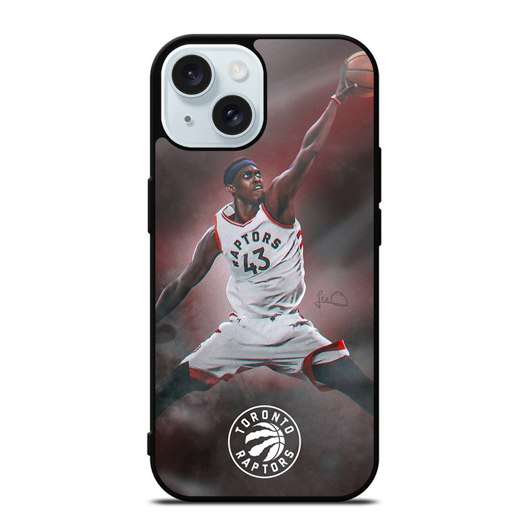 TORONTO RAPTORS PASCAL SIAKAM iPhone 15 Case Cover