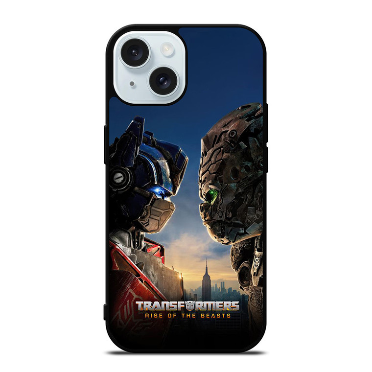 TRANSFORMERS RISE OF THE BEASTS MOVIE POSTER iPhone 15 Case Cover