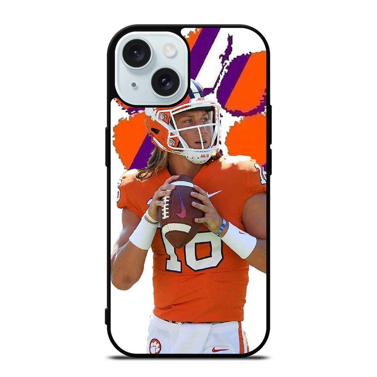 TREVOR LAWRENCE CLEMSON FOOTBALL iPhone 15 Case Cover