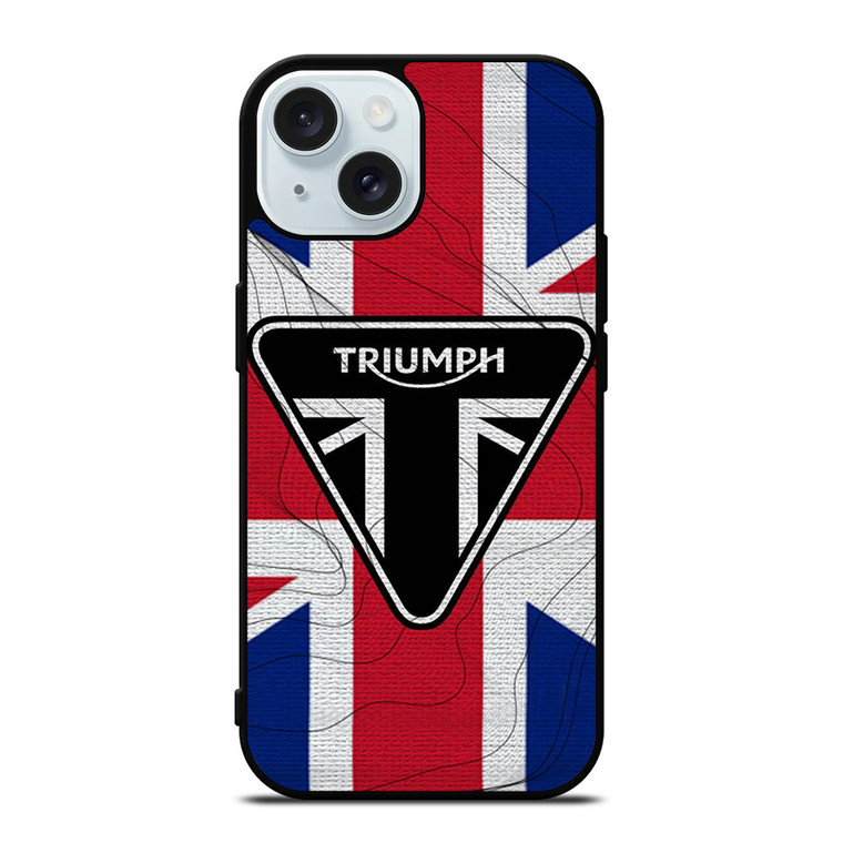 TRIUMPH MOTORCYCLE icon iPhone 15 Case Cover