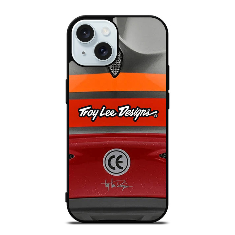 TROY LEE DESIGNS SIGNATURE LOGO iPhone 15 Case Cover