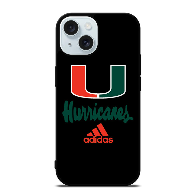UM MIAMI HURRICANES ICON iPhone 15 Case Cover