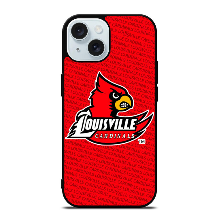 UNIVERSITY OF LOUISVILLE NFL iPhone 15 Case Cover