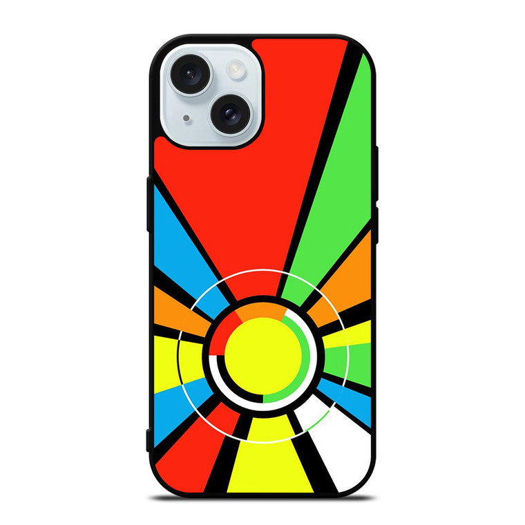 VALENTINO ROSSI VR46 HELMET PATTERN iPhone 15 Case Cover VALENTINO ROSSI VR46 HELMET PATTERN iPhone 15 Case Cover