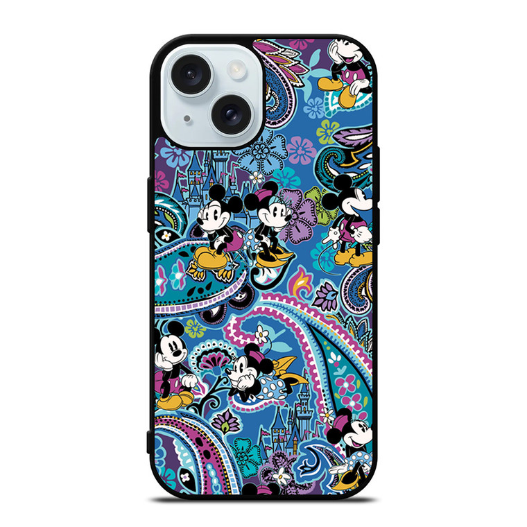 VERA BRADLEY MICKEY MOUSE iPhone 15 Case Cover