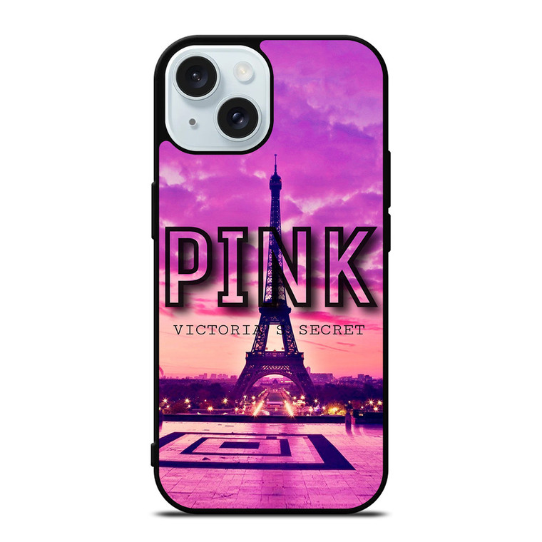 VICTORIA SECRET EIFFEL TOWER iPhone 15 Case Cover