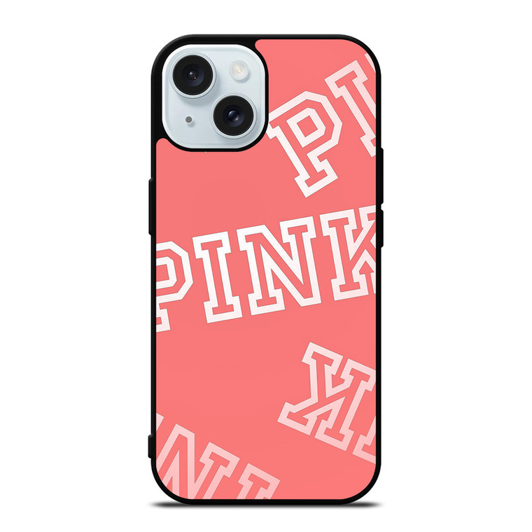 VICTORIA SECRET PINK COLLAGE iPhone 15 Case Cover