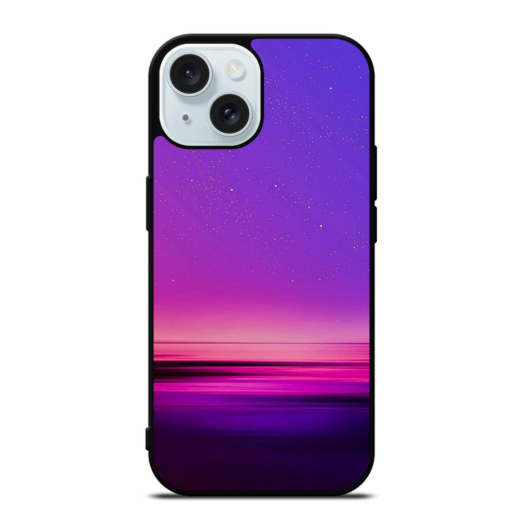VIOLET SKY AND SEA iPhone 15 Case Cover