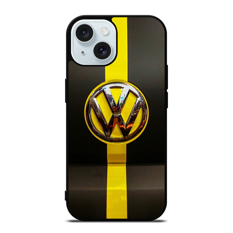 VW VOLKSWWAGEN HOOD EMBLEM iPhone 15 Case Cover