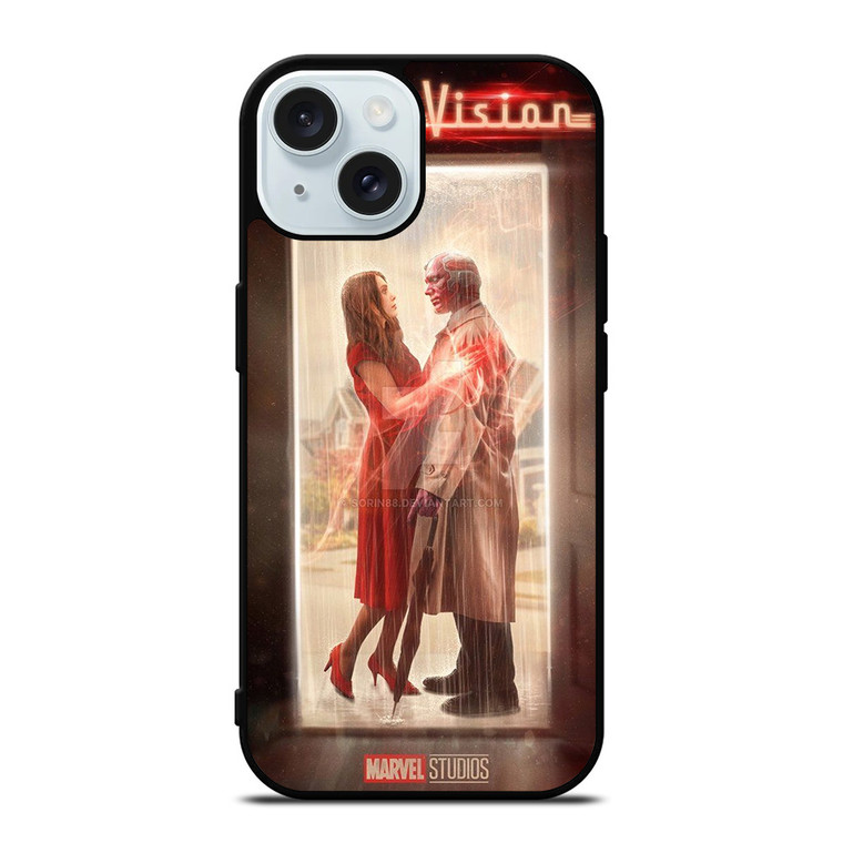 WANDA VISION MARVEL iPhone 15 Case Cover