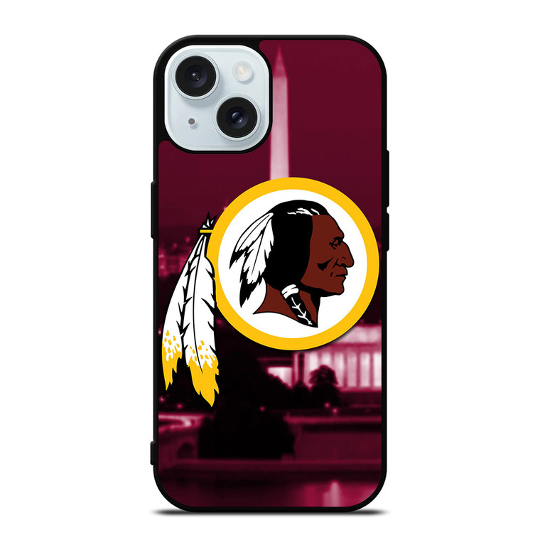 WASHINGTON REDSKINS LOGO iPhone 15 Case Cover