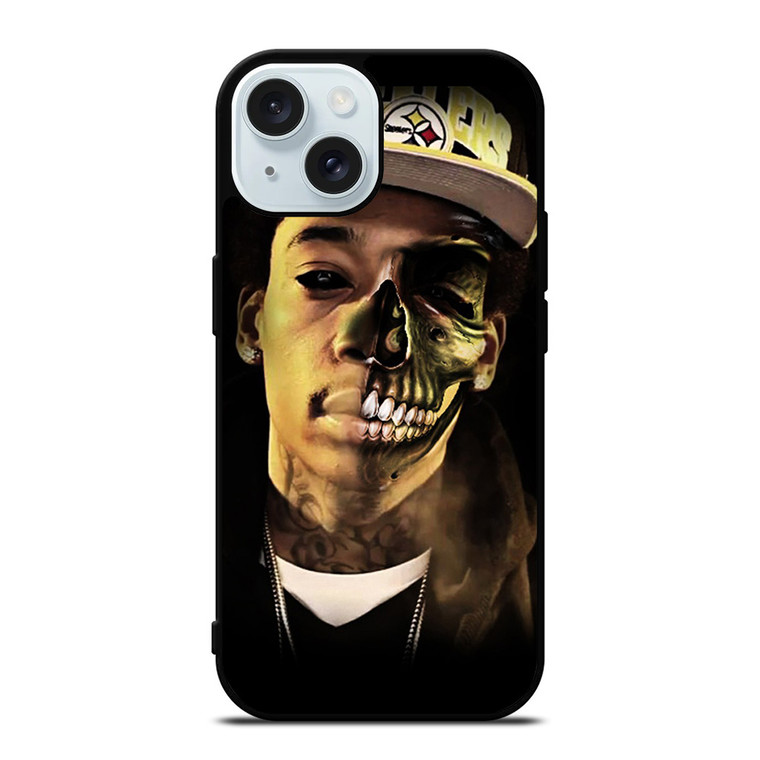 WIZ KHALIFA FACE SKULL iPhone 15 Case Cover