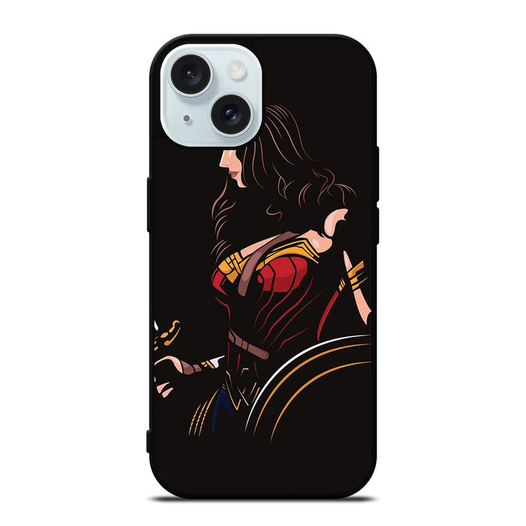 WONDER WOMAN ART iPhone 15 Case Cover