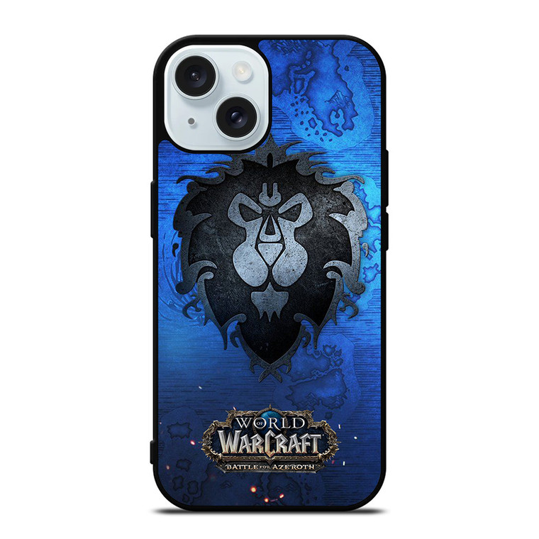 WORLD OF WARCRAFT ALLIANCE iPhone 15 Case Cover WORLD OF WARCRAFT ALLIANCE iPhone 15 Case Cover