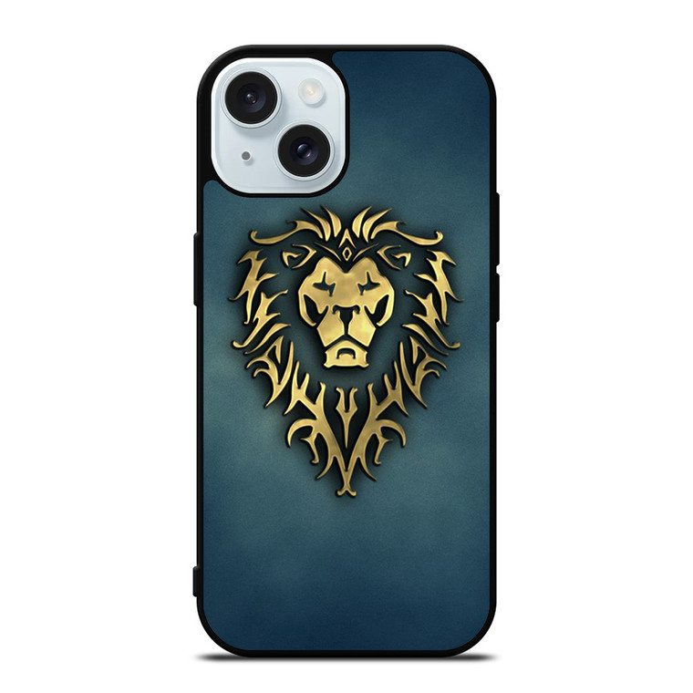 WORLD OF WARCRAFT LOGO iPhone 15 Case Cover
