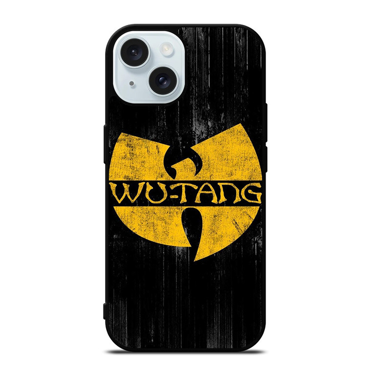 WUTANG CLAN GRUNGE LOGO iPhone 15 Case Cover