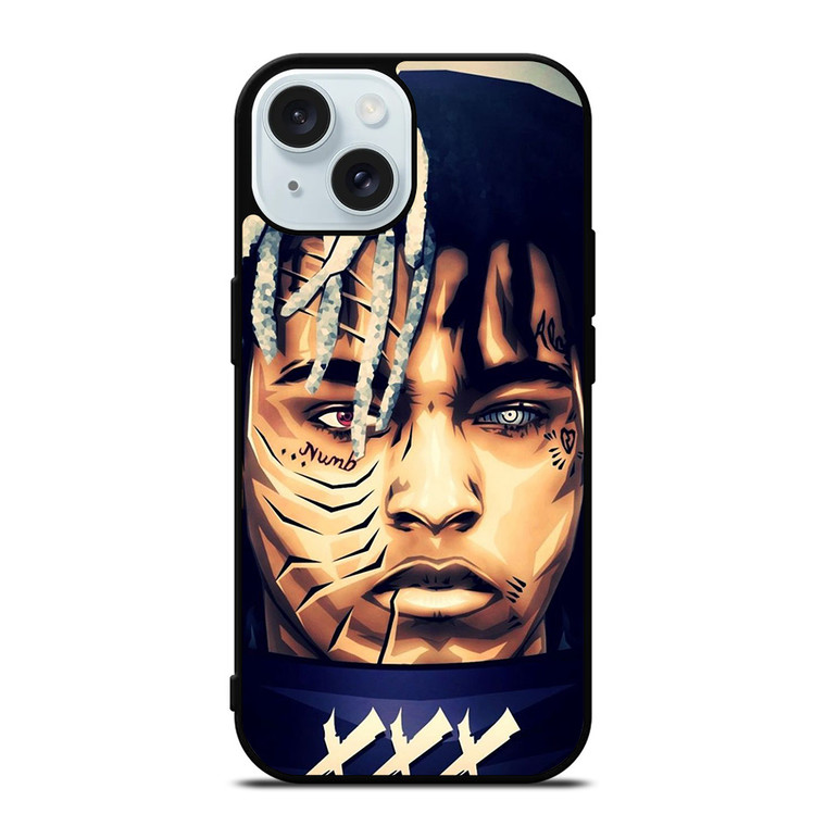 XXXTENTACION CARTOON iPhone 15 Case Cover