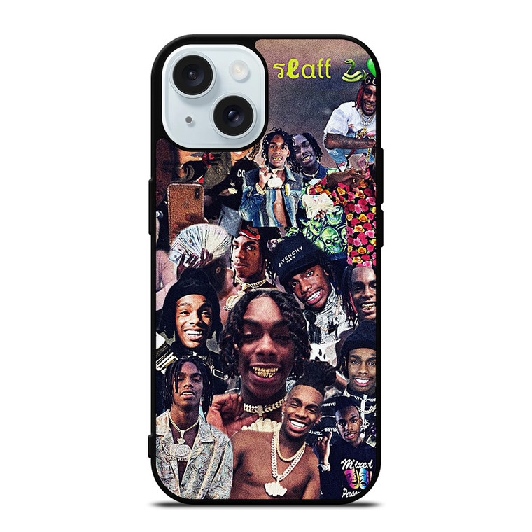 YNW MELLY COLLAGE iPhone 15 Case Cover