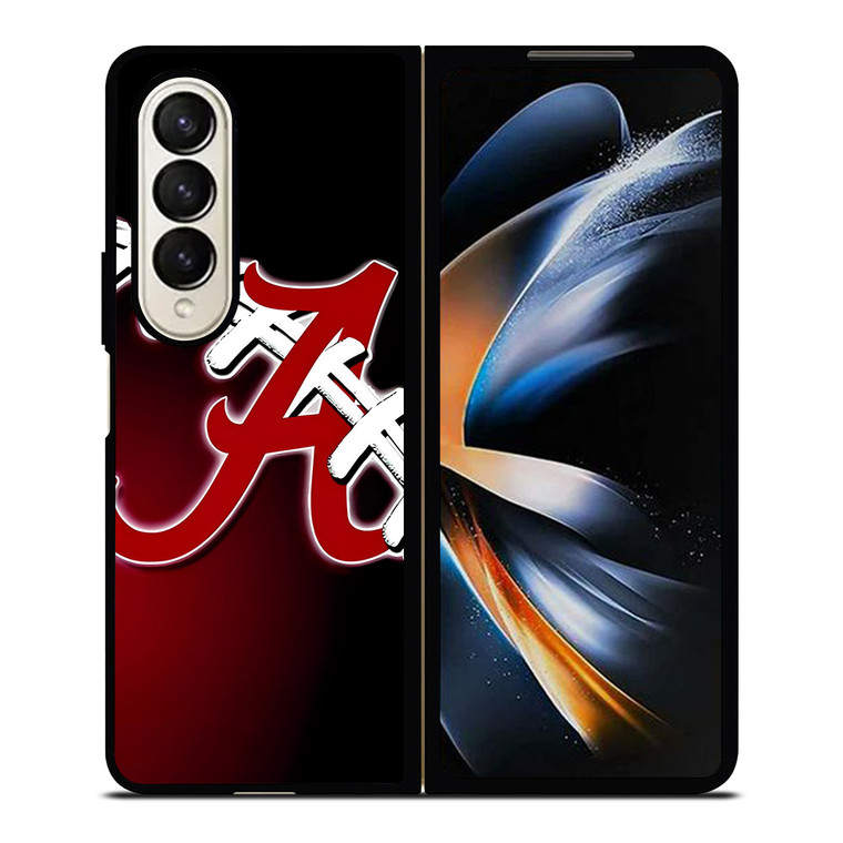 ALABAMA CRIMSON TIDE BAMA LOGO FOOTBALL Samsung Galaxy Z Fold 4 Case Cover