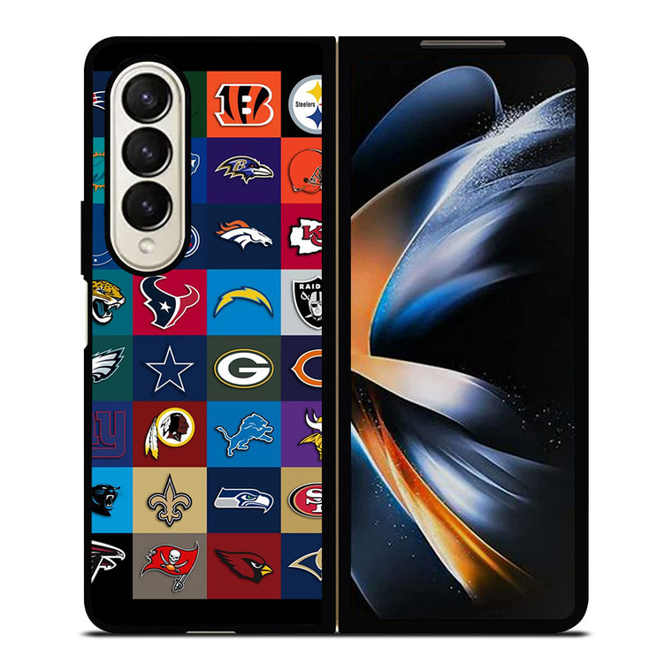 ALL NFL FOOTBALL TEAM Samsung Galaxy Z Fold 4 Case Cover