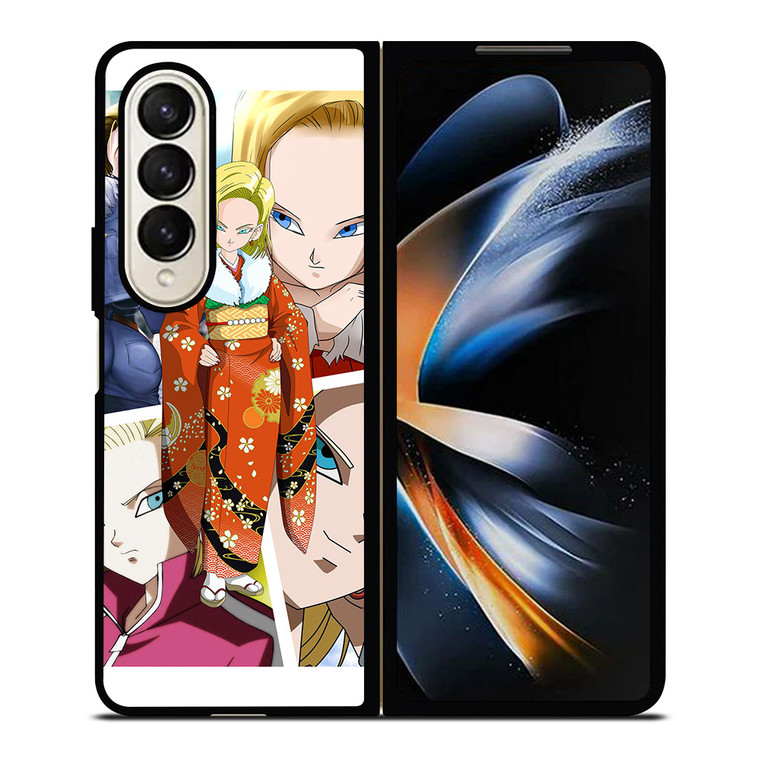 ANDROID 18 DRAGON BALL SUPER Samsung Galaxy Z Fold 4 Case Cover