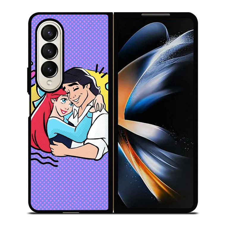 ARIEL AND ERICK THE LITTLE MERMAID CARTOON DISNEY Samsung Galaxy Z Fold 4 Case Cover ARIEL AND ERICK THE LITTLE MERMAID CARTOON DISNEY Samsung Galaxy Z Fold 4 Case Cover