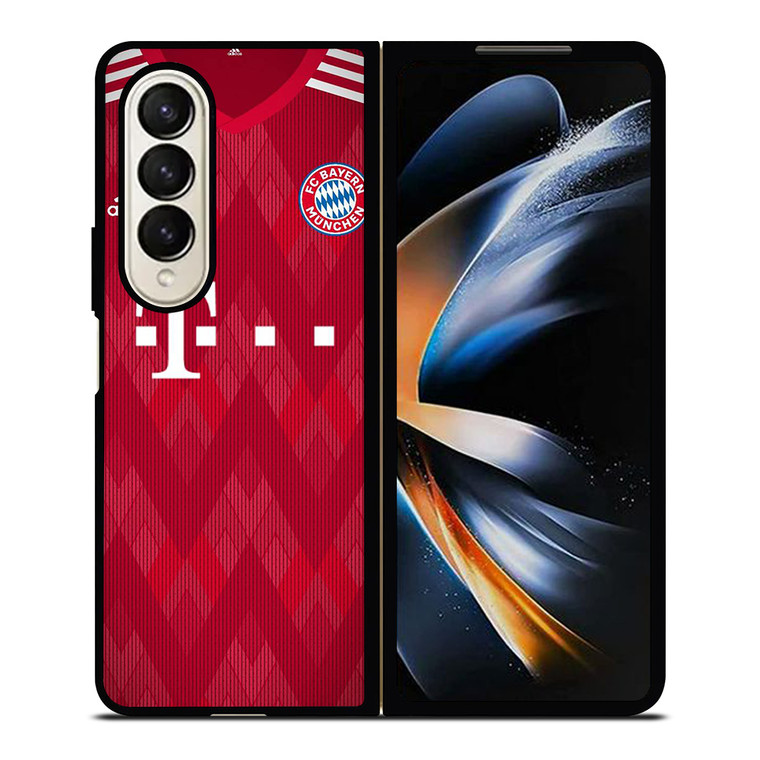 BAYERN MUNCHEN JERSEY Samsung Galaxy Z Fold 4 Case Cover BAYERN MUNCHEN JERSEY Samsung Galaxy Z Fold 4 Case Cover
