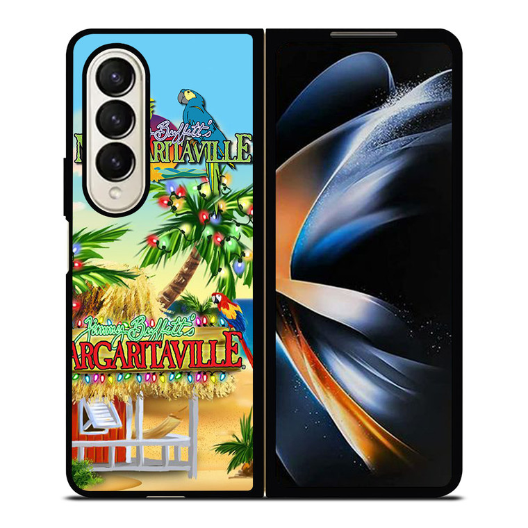 BEACH JIMMY BUFFETS MARGARITAVILLE Samsung Galaxy Z Fold 4 Case Cover