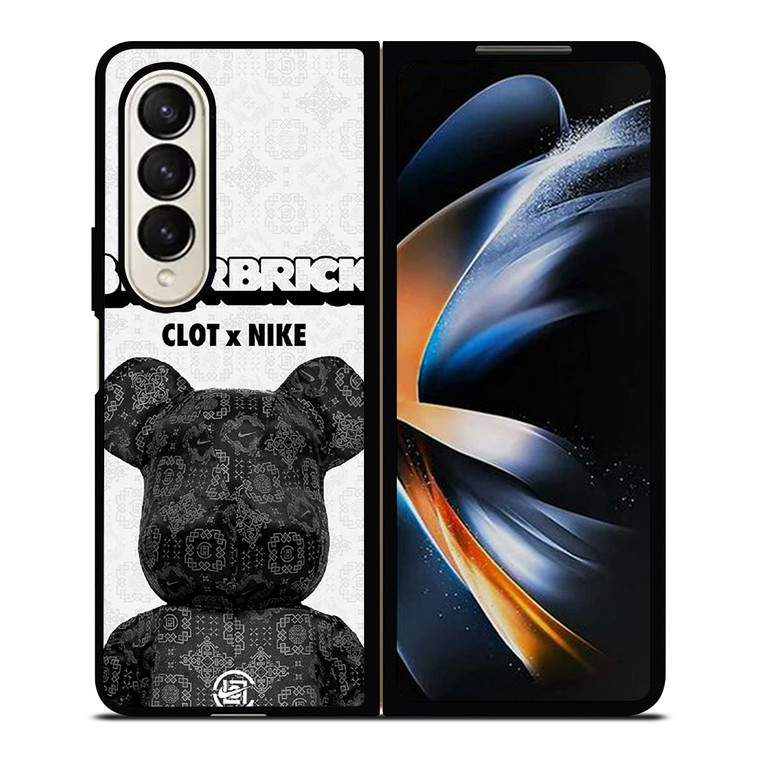 BEARBRICK CLOT X NIKE WHITE Samsung Galaxy Z Fold 4 Case Cover BEARBRICK CLOT X NIKE WHITE Samsung Galaxy Z Fold 4 Case Cover