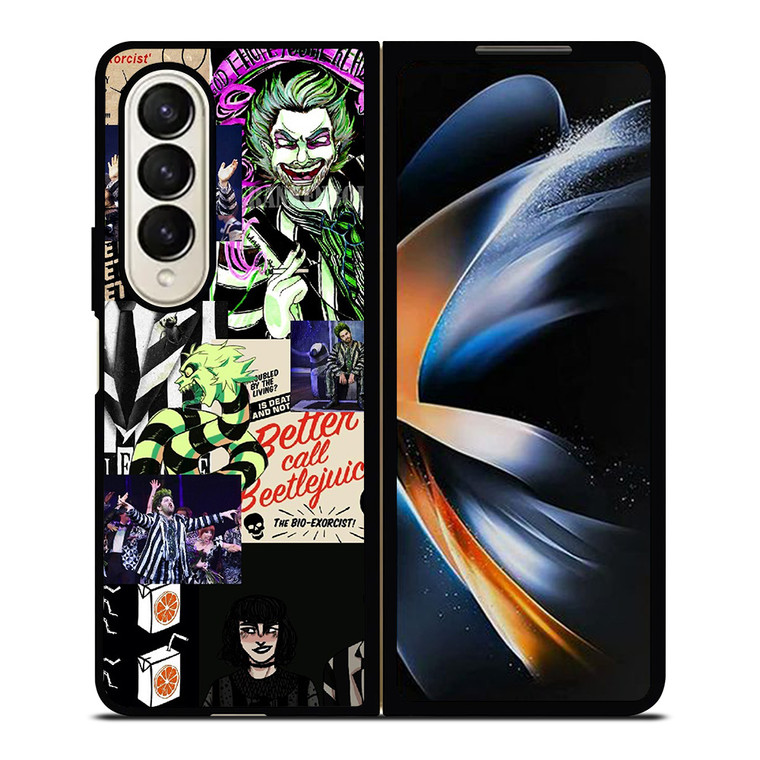 BEETLEJUICE COLLAGE Samsung Galaxy Z Fold 4 Case Cover
