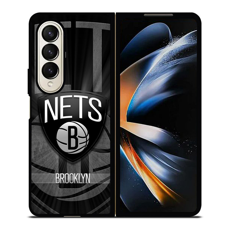 BROOKLYN NETS NBA Samsung Galaxy Z Fold 4 Case Cover