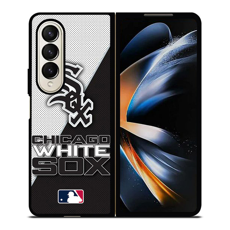 CHICAGO WHITE SOX MLB LOGO Samsung Galaxy Z Fold 4 Case Cover CHICAGO WHITE SOX MLB LOGO Samsung Galaxy Z Fold 4 Case Cover