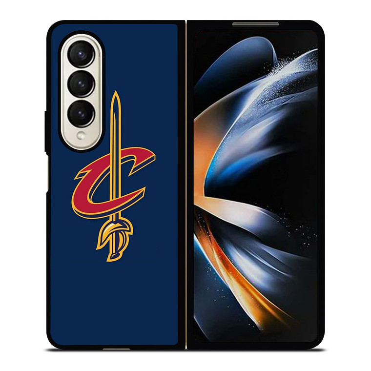 CLEVELAND CAVALIERS ICON Samsung Galaxy Z Fold 4 Case Cover