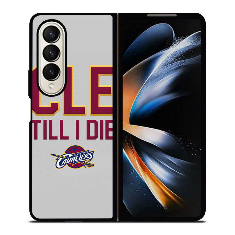 CLEVELAND CAVALIERS TILL I DIE Samsung Galaxy Z Fold 4 Case Cover
