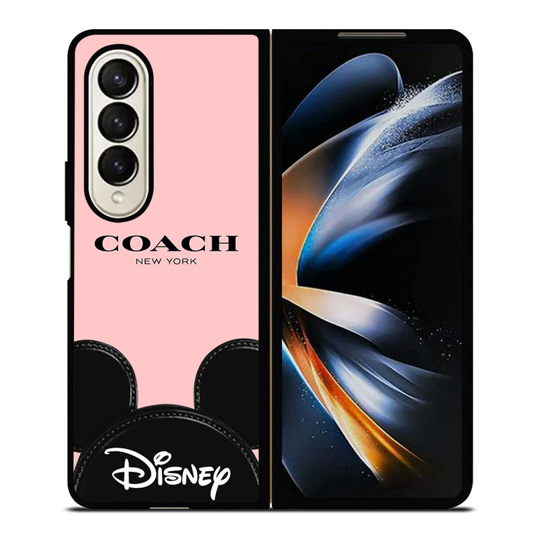 COACH NEW YORK DISNEY Samsung Galaxy Z Fold 4 Case Cover COACH NEW YORK DISNEY Samsung Galaxy Z Fold 4 Case Cover