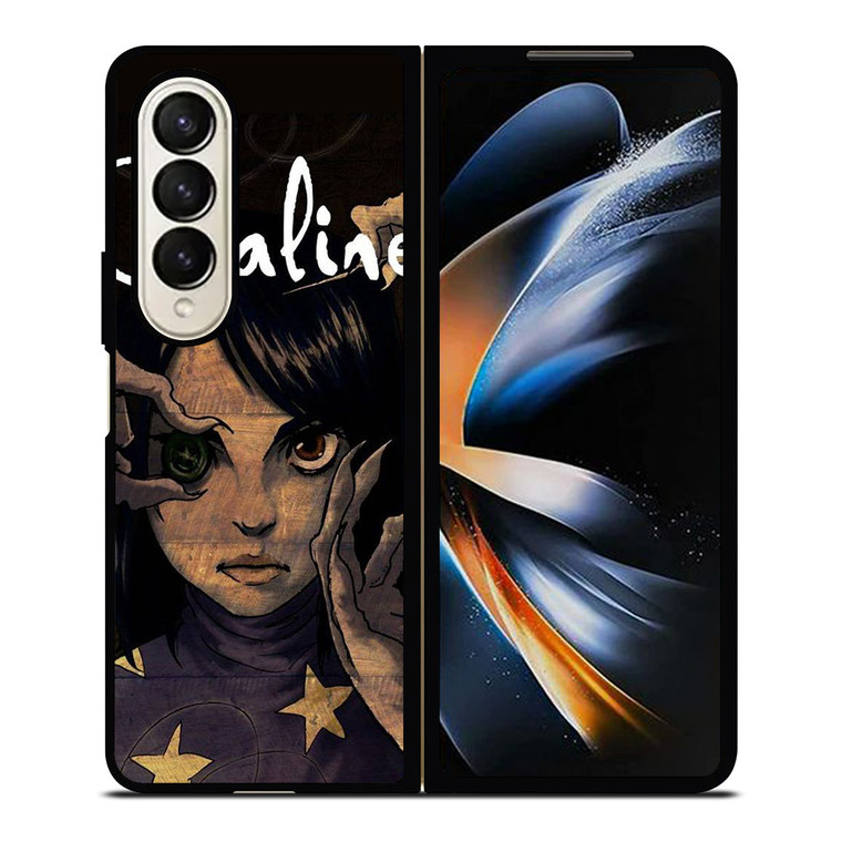 CORALINE FACE CARTOON Samsung Galaxy Z Fold 4 Case Cover
