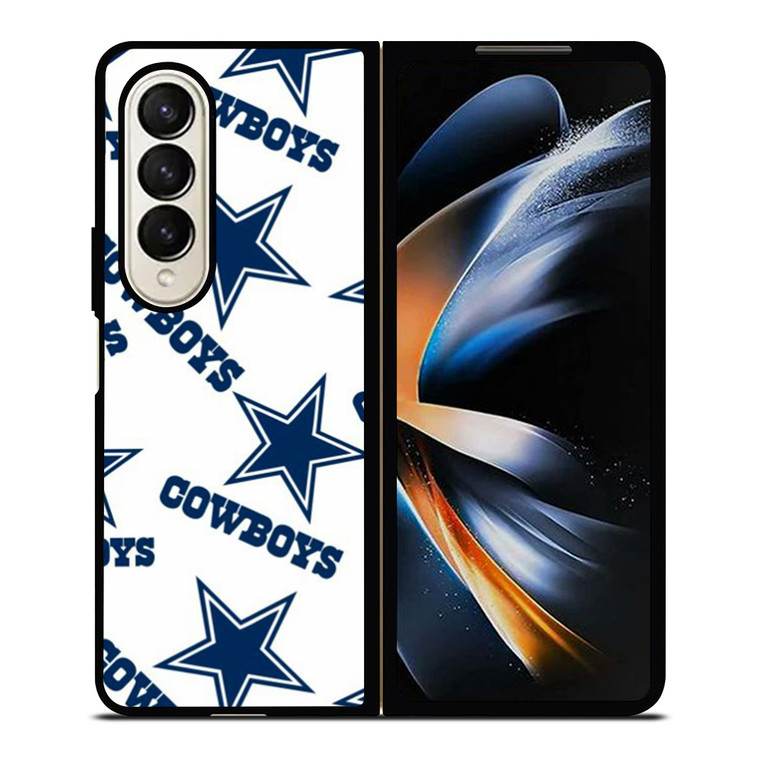 DALLAS COWBOYS LOGO PATTERN Samsung Galaxy Z Fold 4 Case Cover