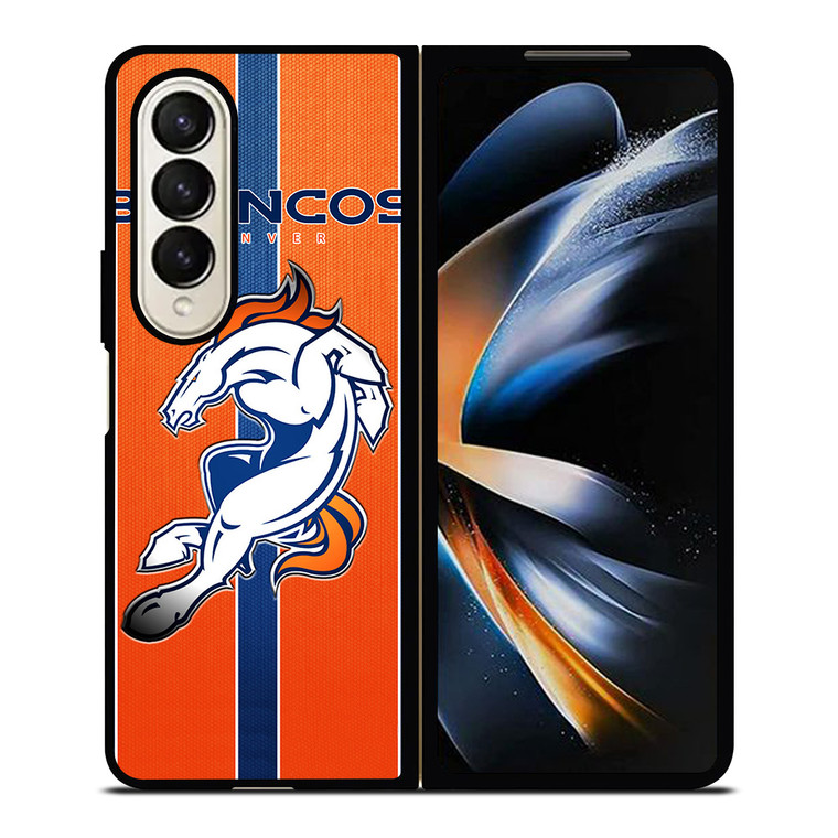 DENVER BRONCOS NFL Samsung Galaxy Z Fold 4 Case Cover