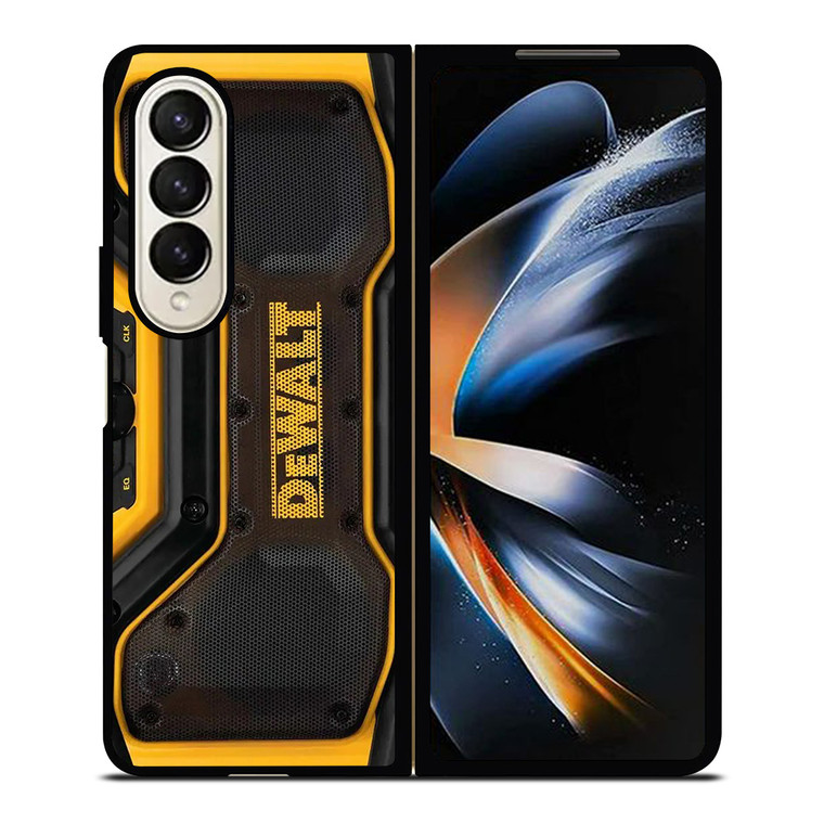 DEWALT TOOL LOGO BLUETOOTH RADIO ICON Samsung Galaxy Z Fold 4 Case Cover