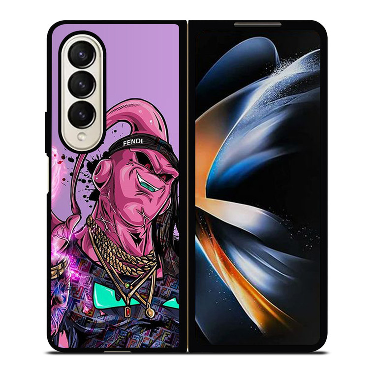 DRAGON BALL MAJIN BUU FENDI ROMA Samsung Galaxy Z Fold 4 Case Cover